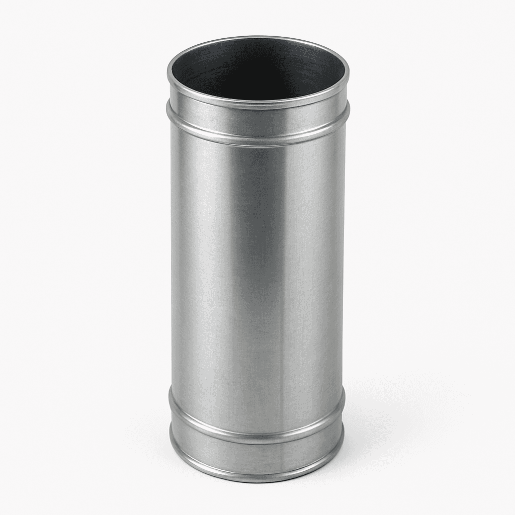 Труба для дымохода сэндвич 0.8x200 мм AISI 430 L= 1 м
